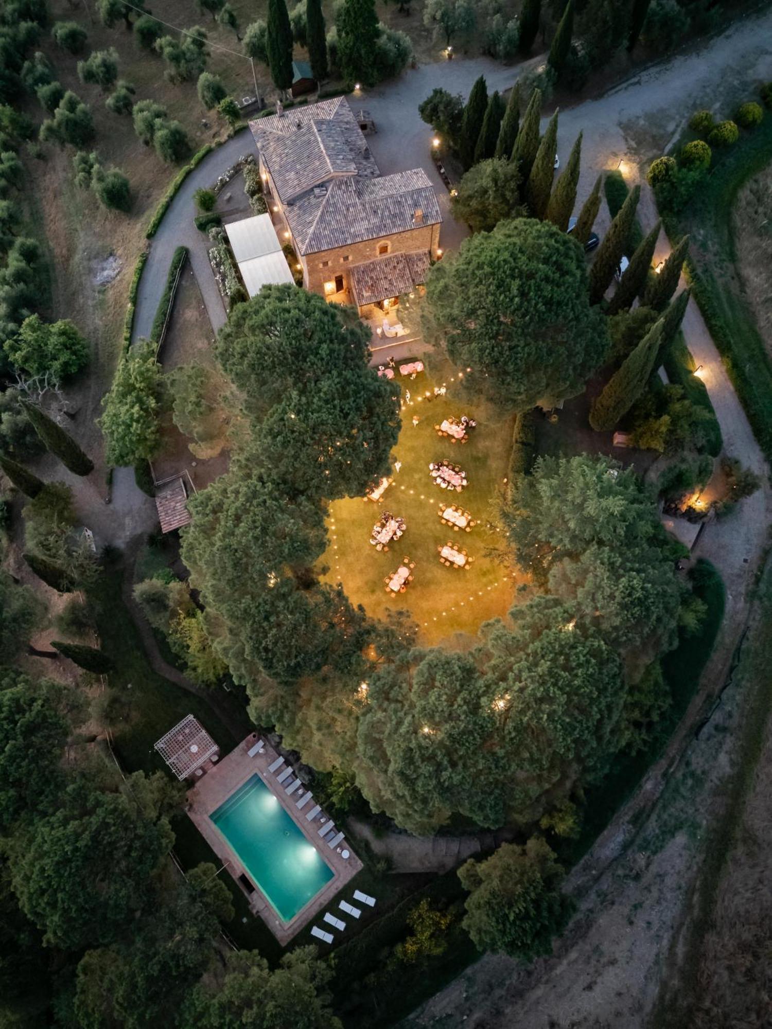 Torre Collevento Luxury Villa Орвието Екстериор снимка